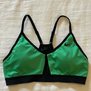 Nike Dry Fit sports bra with padding- size M